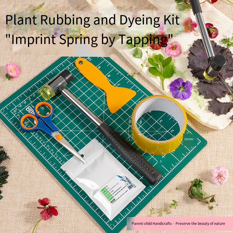 Plant Leaf Tap Dye DIY Kit, Bo - огляд і ціна Plant Parent Toolkit