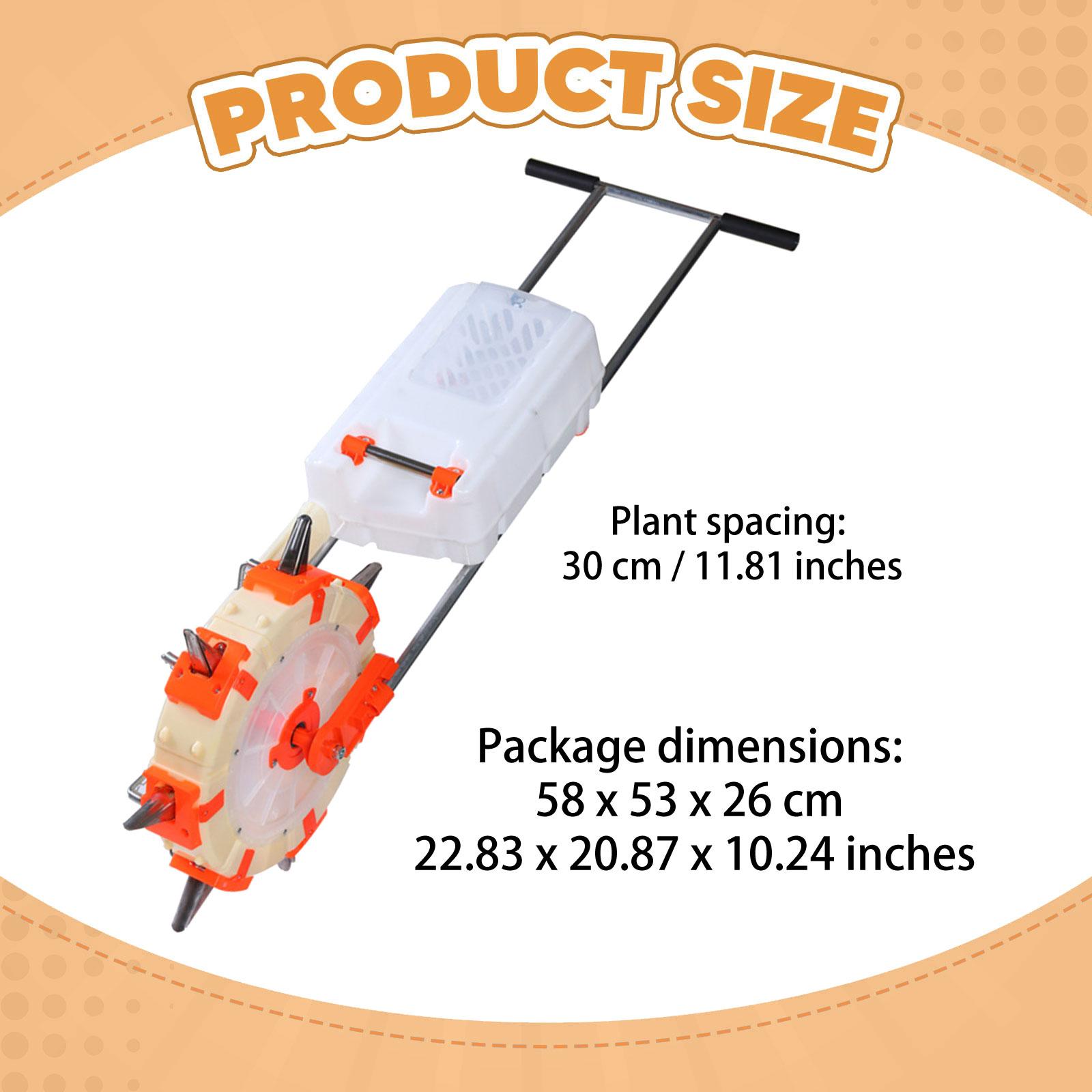 Hand Push Seeder Fertilizer, C - огляд і ціна Plant Parents